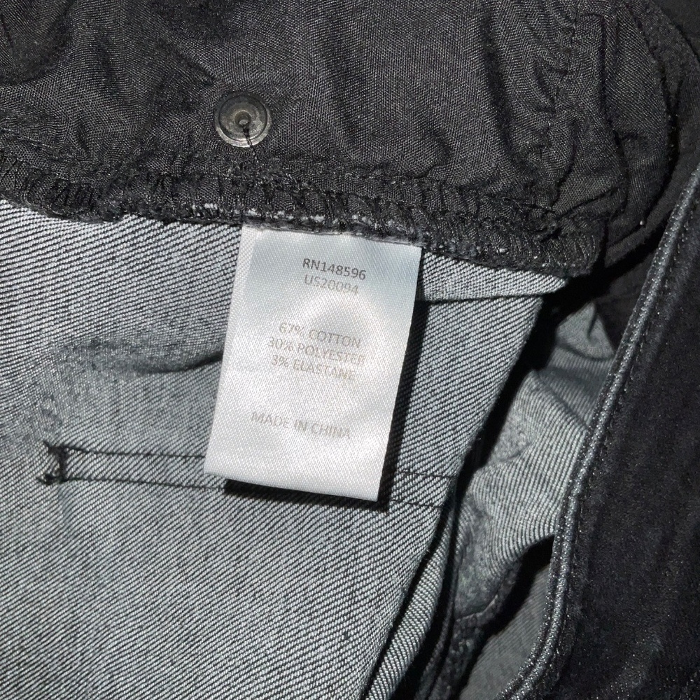 Universal Standard Black Jeans, size 20 Original Red Label - Picture 7 of 7